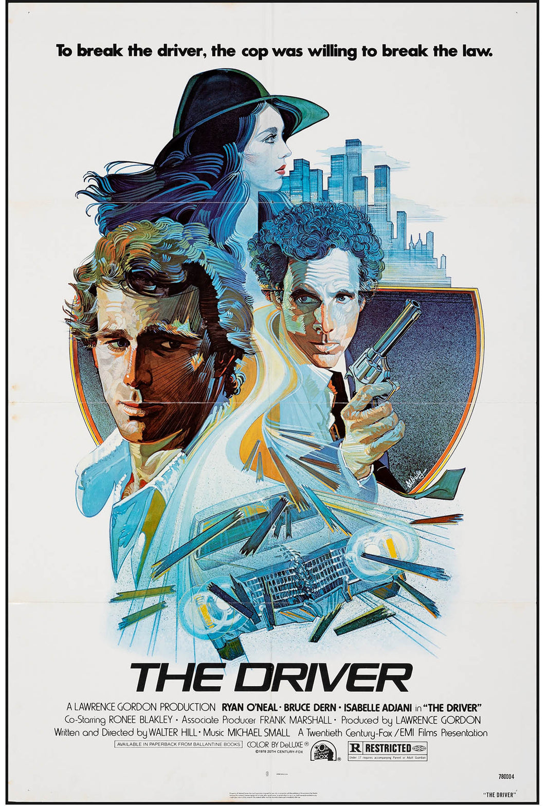 The Driver by John Solie Folded Original Movie Poster 27