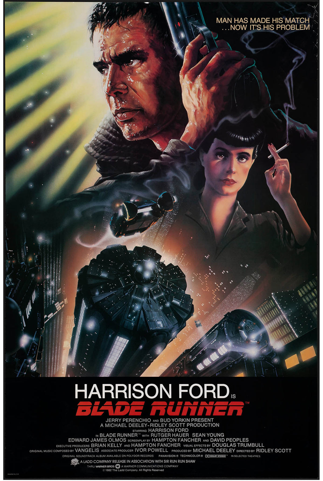 Blade Runner by John Alvin, Rolled 1sh 27