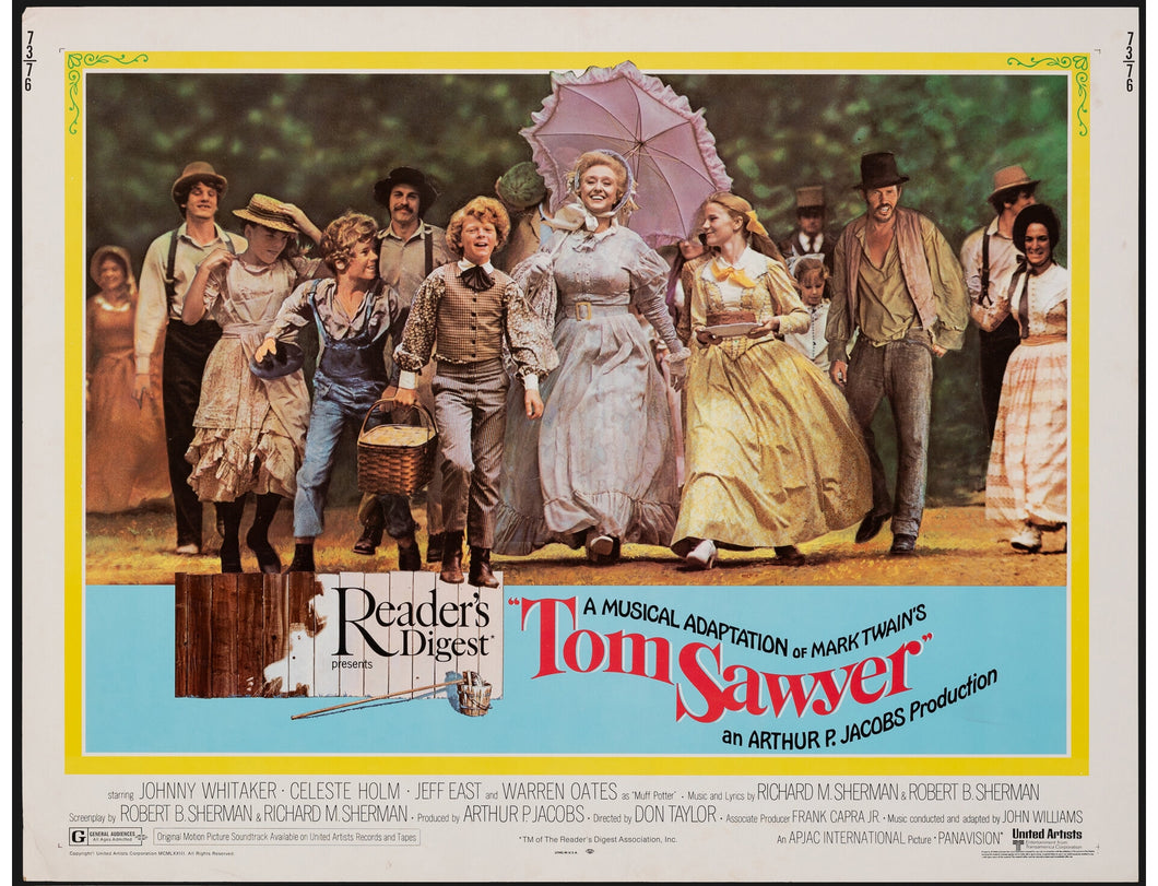 Tom Sawyer Original Movie Half Sheet Poster 22