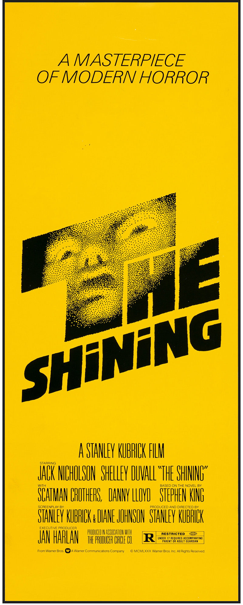 The Shining by Saul Bass Rolled 1sh 14