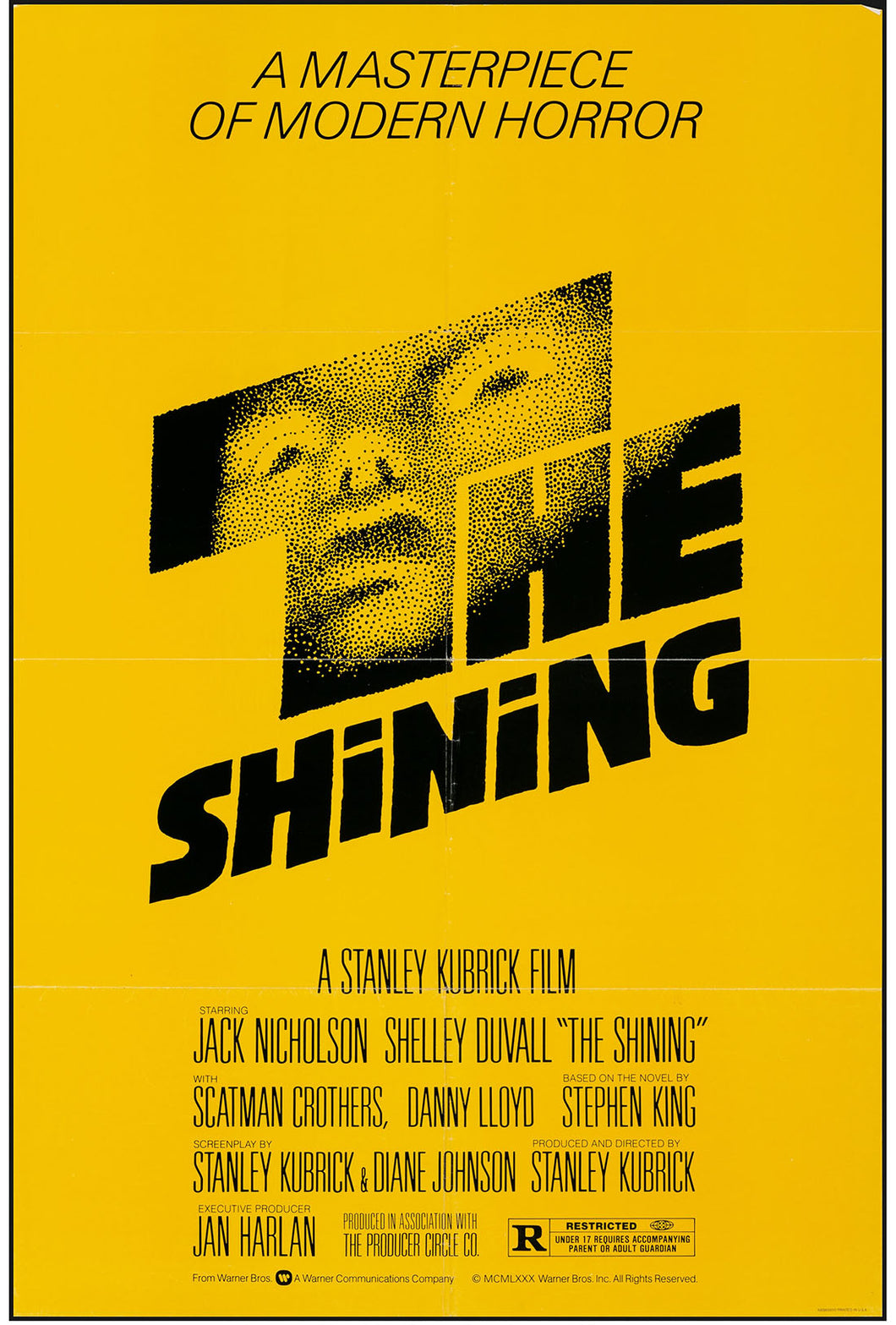 The Shining by Saul Bass, Folded 1sh 27