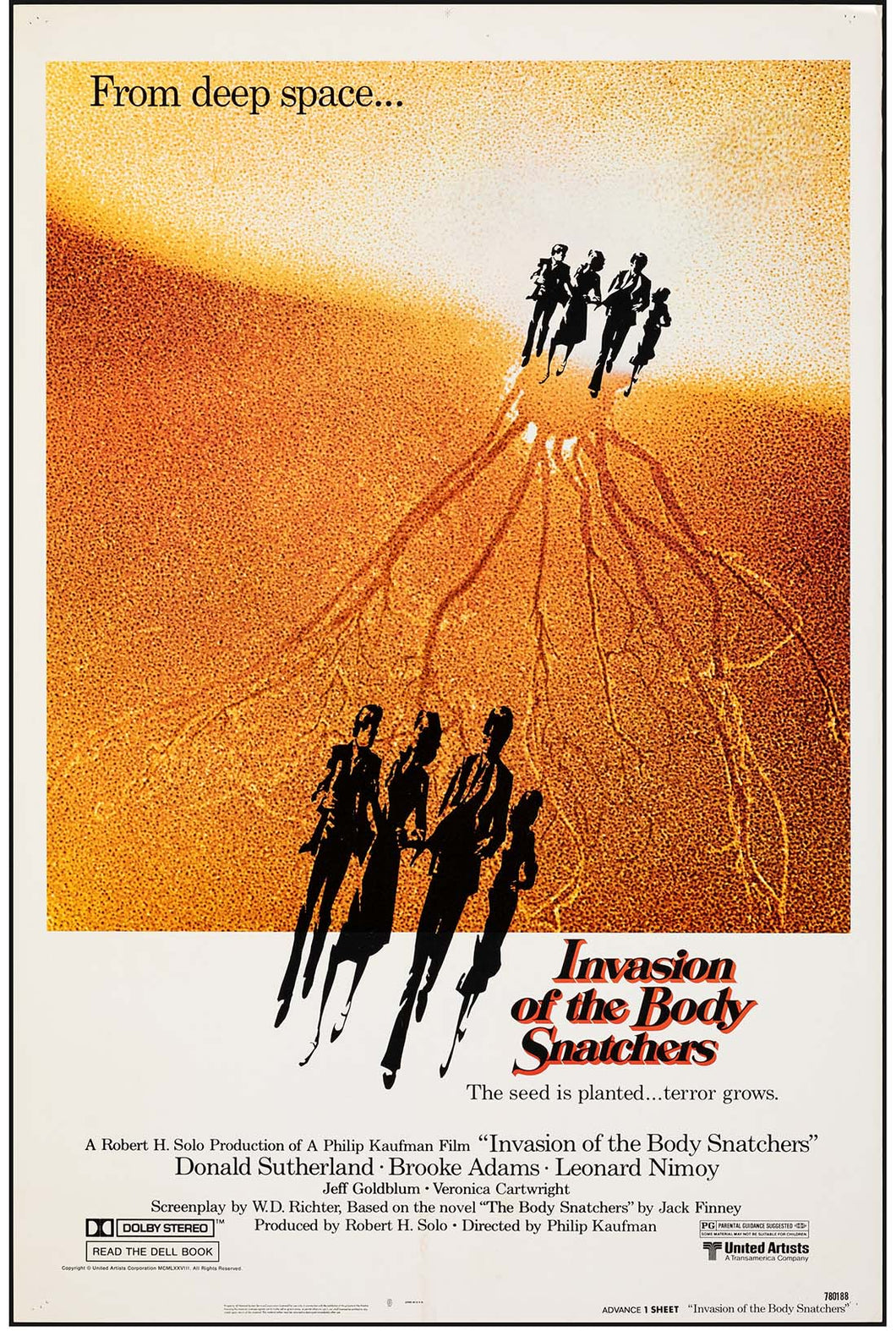 Invasion of the Body Snatchers Original Vintage Screen Print Movie Poster