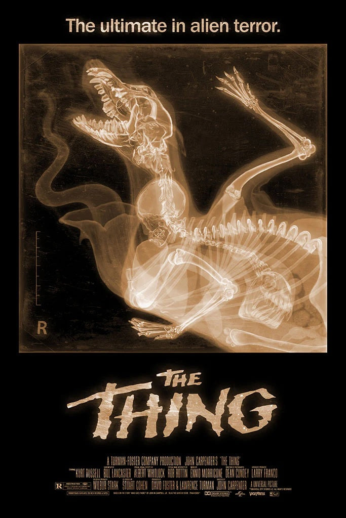 The Thing (Variant) by Jason Raish 9/100 Screen Print Movie Art Poster Vice