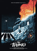 Load image into Gallery viewer, The Thing by Johrice xx/40 Screen Print Movie Art Poster John Carpenter
