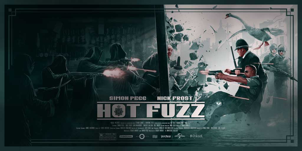 Hot Fuzz (Foil Variant) by Juan Ramos