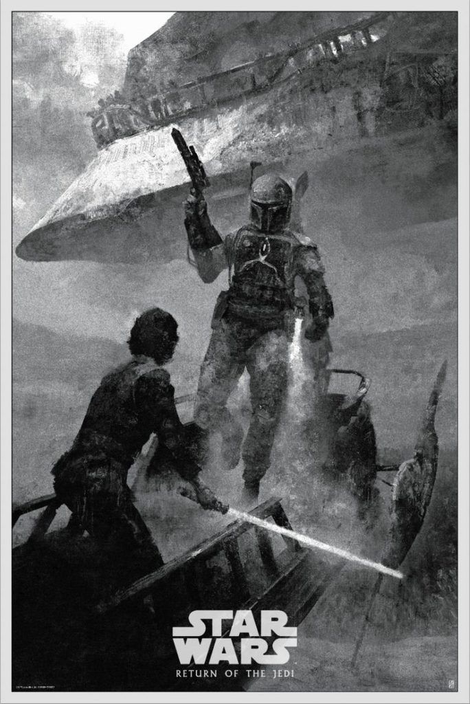 Star Wars: Return of the Jedi (Variant) by Karl Fitzgerald