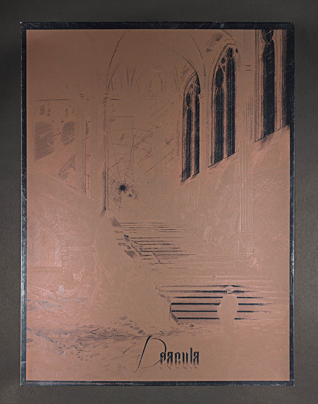 Dracula (Foil Variant) by Nicolas Delort PP, Screen Print Movie Art Poster, Near Mint