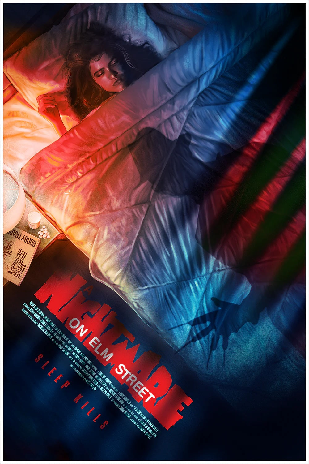 A Nightmare on Elm Street by Rich Davies 218/250 24x36 Screen Print Movie Poster