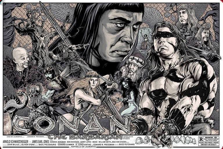 Conan the Barbarian (Variant) by Steve Kurth