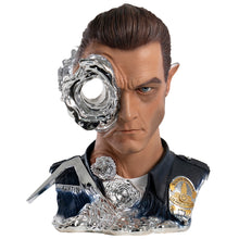 Load image into Gallery viewer, PureArts Terminator 2 T-1000 Painted Art Mask 1:1 Scale Standard Edition
