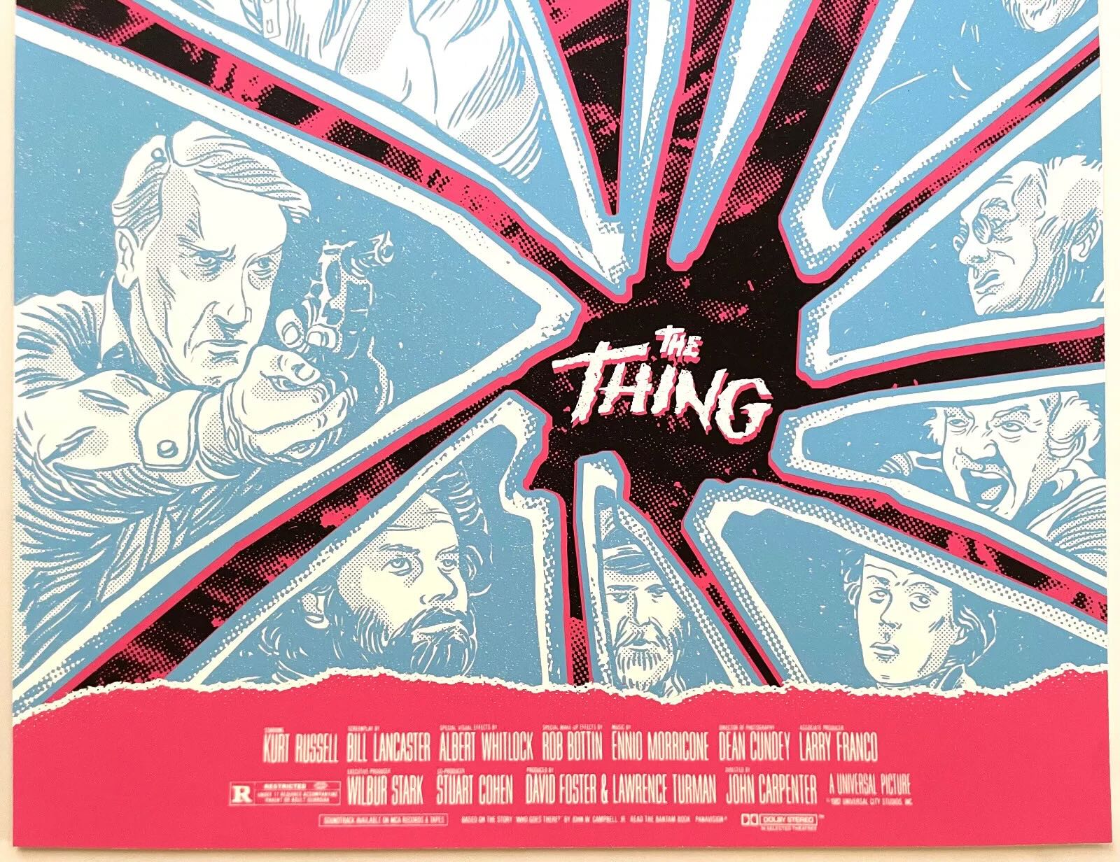 Thing Print John Carpenter's The Thing Screen Print Movie Art Poster – NightRARE