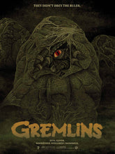 Load image into Gallery viewer, Gremlins by Timothy Pittides x/245 Screen Print Movie Art Mondo Poster
