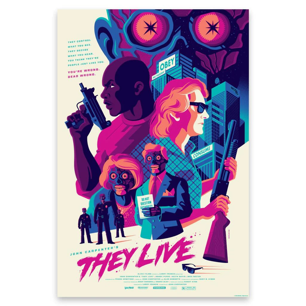 John Carpenter's They Live by Tom Whalen