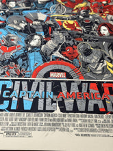 Load image into Gallery viewer, Captain America Civil War by Tyler Stout
