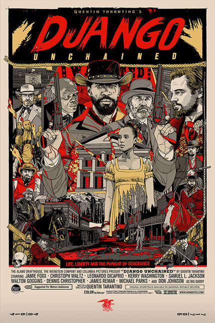 Django Unchained by Tyler Stout