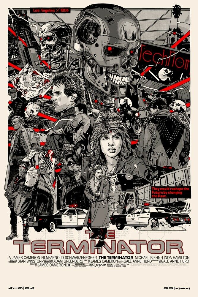 The Terminator (Variant) by Tyler Stout