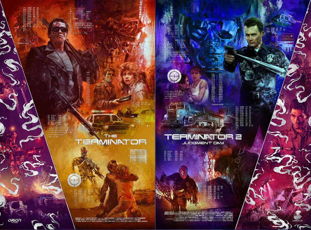 The Terminator and T2: Judgement Day Set by Vlad Rodriguez