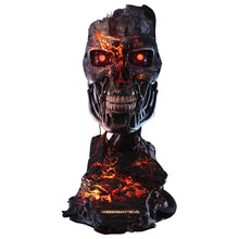 Load image into Gallery viewer, PureArts Terminator 2 Battle Damaged T-800 Life-Size 1:1 Scale Art Mask Bust
